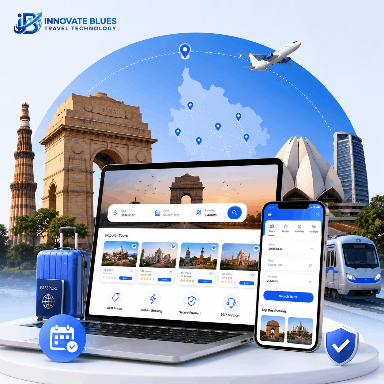 Online Tour Booking System Delhi NCR